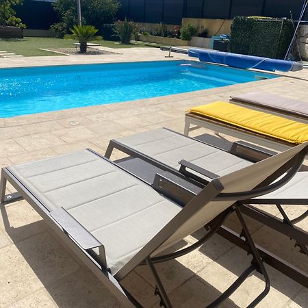 Detente Bas De Villa Jacuzzi, Piscine A 15 Min De Nice Carros Esterno foto